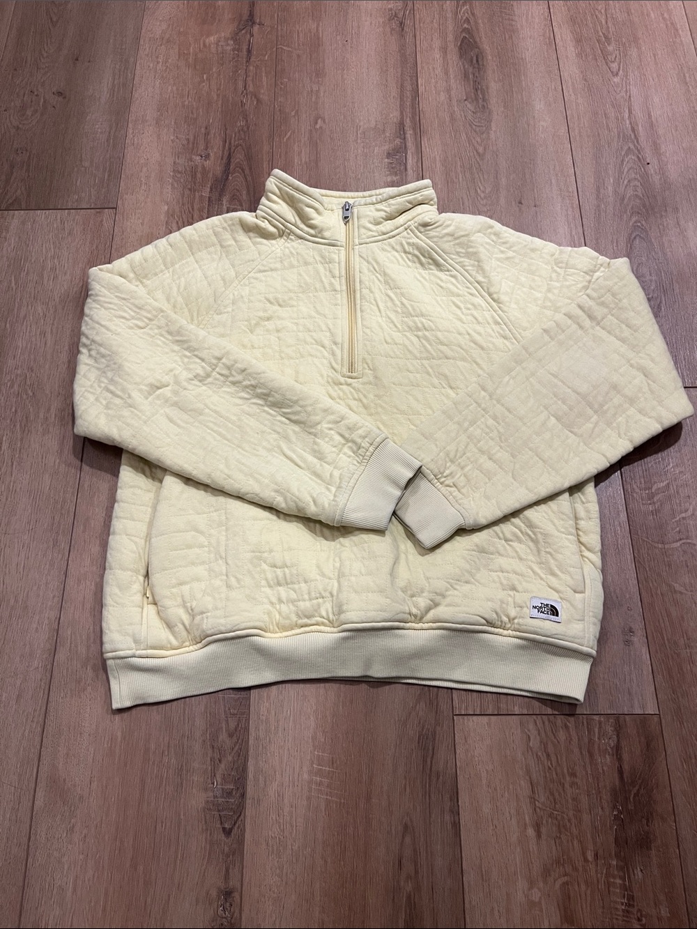 The North Face Women’s Longs Peak Quilted 1/4 Zip Sweater